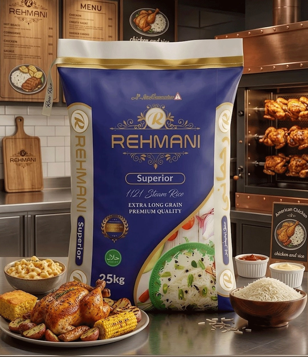 Rehmani Superior 1121 Steam Rice - Rs.370/KG