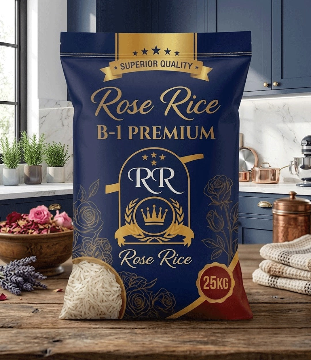 Rose Rice B1 - Rs.190/KG